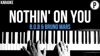 B.o.B. & Bruno Mars - Nothing On You Karaoke Acoustic Piano Instrumental