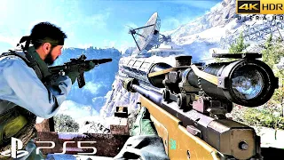 (PS5) Snowy Mountain | Realistic Gameplay |  CALL OF DUTY A COLDWAR |