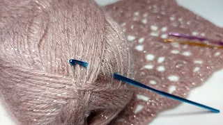 😉💚ВЫ НЕ ПОВЕРИТЕ, ЧТО ЭТОТ УЗОР ЛЕГКО ВЯЖЕТСЯ 🔥 (вязание крючком для начинающих) / Crochet stitch