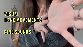 ASMR Fast & Aggressive Visual Hand Movements | Hand Spirals, Ring Sounds