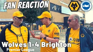 WELL BEATEN 🫤 Wolves 1-4 Brighton Instant Fan Reaction | Premier League