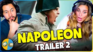 NAPOLEON Trailer 2 Reaction! | Joaquin Phoenix | Vanessa Kirby | Ridley Scott