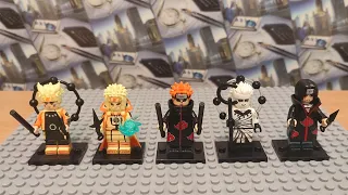 Обзор минифигурок Lego Naruto с АлиЭкспресс