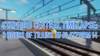 Stepford Central Timelapse: 3 Hours Of Trains At Platform 14