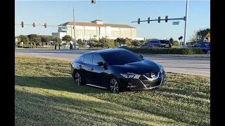 My first illegal mod on my 2017 Nissan Maxima Platinum