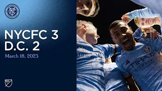 Match Highlights | NYCFC 3-2 D.C. United | March 18, 2023