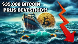 DIT geeft het SIGNAAL dat Bitcoin in gaat storten!