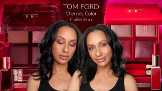 TOM FORD Cherries Color Collection 🍒 | Electric Cherry & Cherry Smoke Eye Color Quad | Mo Makeup Mo