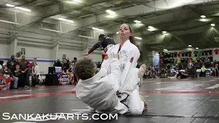 Women's Brazilian Jiu-Jitsu NAGA Frederick 17 Maggie Cullinane Win