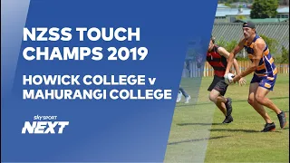 NZSS Touch Grand Final Mixed Grade