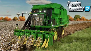 I Decided Cotton Was A Good Idea. (Elmcreek Ep 5) | Farming Simulator 22