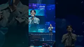 "Everytime I see you " Chen live performance at hallyupopfest2022 London #CHEN #exo #dots #ost #kpop