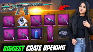 BIGGEST CRATE OPENING NEW M416 SKIN 🔥🤑 NEW GUN SKIN M416 CRATE OPENING IN PUBG LITE