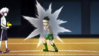 GON Uses JAN KEN ROCK First time #HunterXHunter