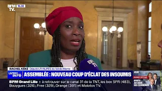 Rachel Kéké: "Chaque semaine il faut qu'il ait un drapeau palestinien"