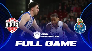 Cholet Basket v FC Porto | Full Basketball Game | FIBA Europe Cup 2022-23