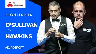 DEFENDING CHAMPION IS OUT 🤯 | Ronnie O'Sullivan vs Barry Hawkins | 2024 UK Championship Highlights