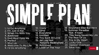 Simple Plan - Greatest Hits 00s 10s | Simple Plan Best Songs Playlist