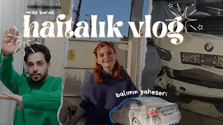 HAFTALIK VLOG | arabayı mı satıyorum? kız arkadaşımla araba yıkamak