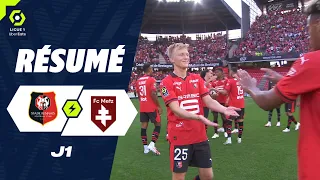 STADE RENNAIS FC - FC METZ (5 - 1) - Résumé - (SRFC - FCM) / 2023-2024