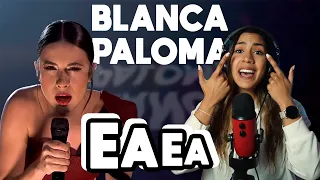 BLANCA PALOMA EAEA| Benidorm Fest 😮|Vocal coach Reacciona/Analiza | ANA MEDRANO