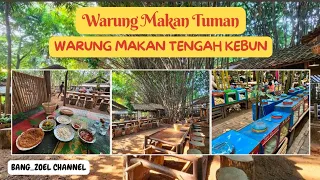 WARUNG MAKAN TUMAN || BSD || SERPONG || WARUNG MAKAN TENGAH KEBUN #warungmakankebun #kulinertangsel