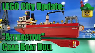 LEGO Deep Sea - "Attractive" Crab Boat Hull MOC 🔱🦀🧲🏹