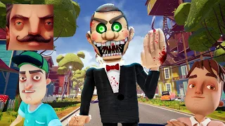 Hello Neighbor - My New Neighbor Big Mr. Funny's Toy Shop History Gameplay Walkthrough