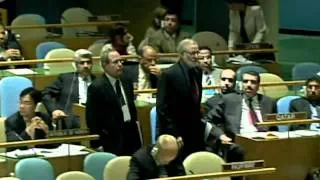 Ahmadinejad's 9/11 rant sparks US walkout from UN