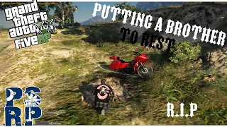 GTA 5 RP - Putting a Brother to rest | BIKER MC RP (Ep.12)