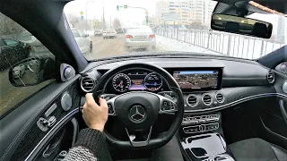 2017 Mercedes-Benz E 200 - POV Test Drive