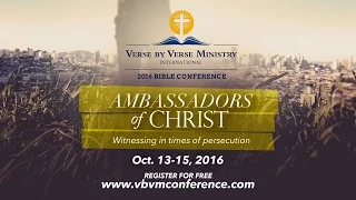 Panel Discussion with 2016 VBVMI Bible Conference Speakers