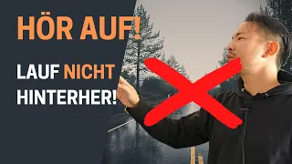 Lauf NICHT Liebe, eine bestimmte Person oder Geld hinterher! Tu stattdessen das! [DU BEKOMMST ES]