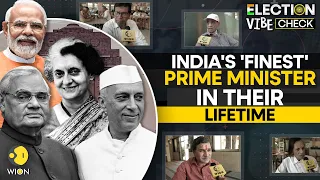 Lok Sabha Elections | India's 'finest' PM, senior voters share views | Narendra Modi | Indira Gandhi