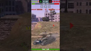 Double Fail WoT Blitz | #shorts #shortswotb #wotblitz #вотблиц #shortswotblitz #games #gameplay