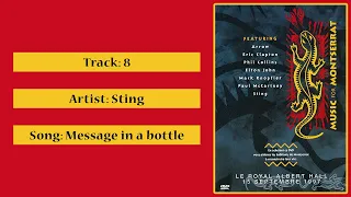 MUSIC FOR MONTSERRAT - 08 - STING - Message in a bottle