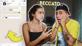 DALILA MI HA CONTROLLATO L' IPHONE e MI HA BECCATO !! *prank riuscito*