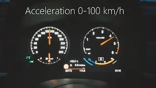 BMW X2 2.0d (190HP) - Acceleration 0-100 km/h