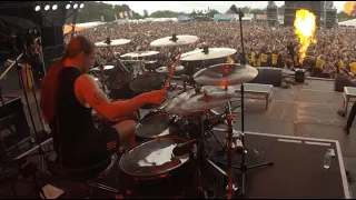 Bleed From Within - Bloodstock 2021 - FULL SET DRUM CAM
