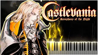 Lost Painting (Castlevania: Symphony of the Night) 【 PIANO TUTORIAL 】