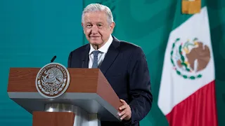 Presentación del Tianguis del Bienestar. Conferencia presidente AMLO