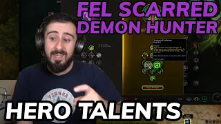 Fel Scarred Demon Hunter Hero Talents - War Within Alpha
