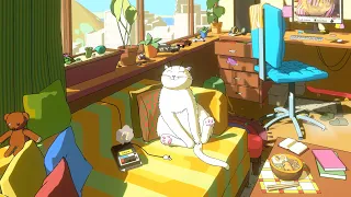 Calm and Warm Lofi Hip Hop Radio 24/7 - beats to relax/study 🍜🎹🐱