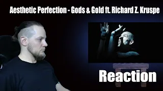 Aesthetic Perfection - Gods & Gold ft. Richard Z. Kruspe (Official Video) | First Listen | Reaction