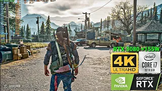 Days Gone - 4K MAXED OUT on RTX 3080 +155W (MSI GE76)[MUX SWITCH dGPU][FULL STATS]
