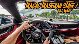 ACELEREI A PORSCHE 911 CARRERA S GERAÇÃO 992!!🔥🚀