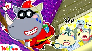 We Caught an Imposter Santa! Stranger In The House #2 - Kids Safety Cartoon 🤩 Wolfoo Kids Cartoon