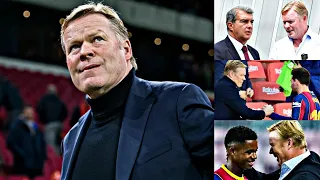 Ronald Koeman talks his future, his relationship with Laporta, Messi departure & more