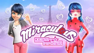 Dressing Up As MIRACULOUS LADYBUG Characters In DRESS To IMPRESS ROBLOX..?!