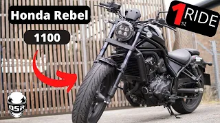 Honda Rebel 1100 First Ride & Review | 4K